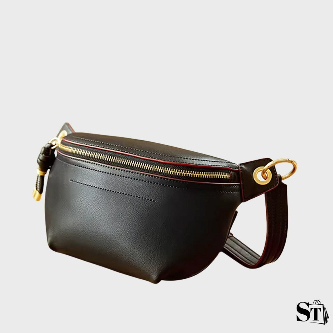 Sac banane cuir véritable - Lolly