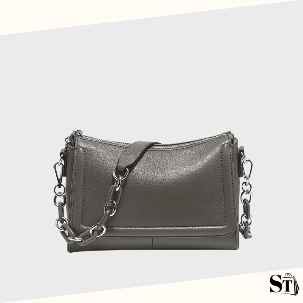 Sac baguette tendance femme en cuir - L'Héritier