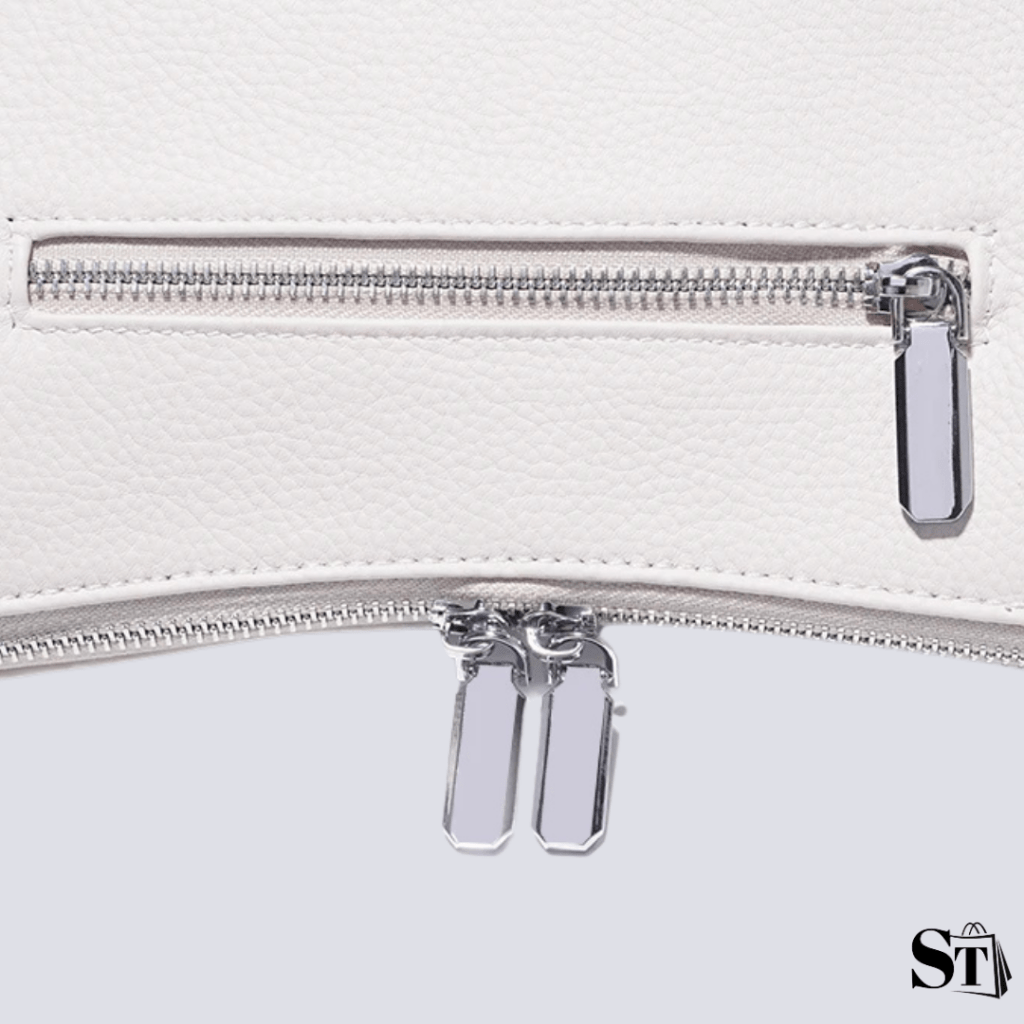 Sac d'épaule allongé tendance femme en cuir - L'Héritier