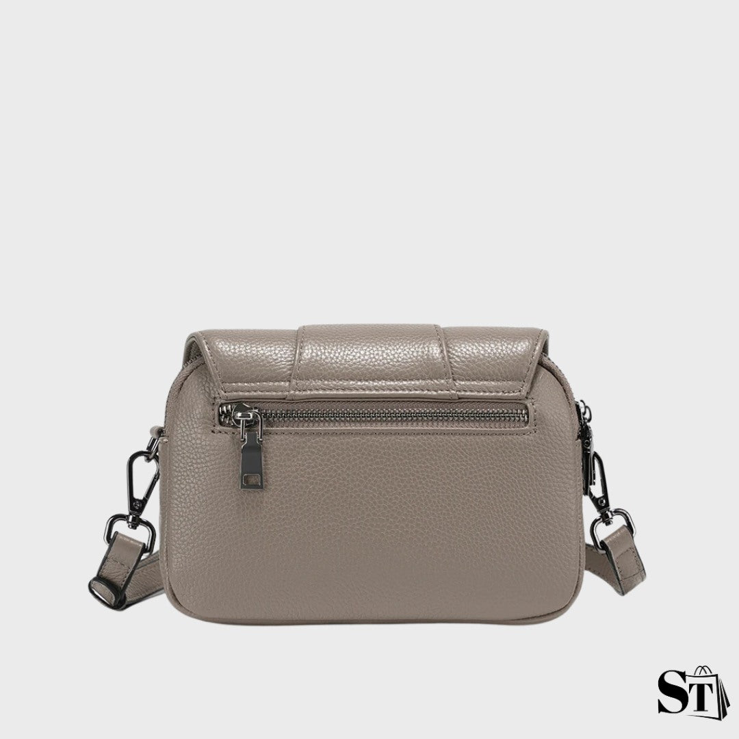 Sac à bandoulière coquillage en cuir | Le Pampelonne