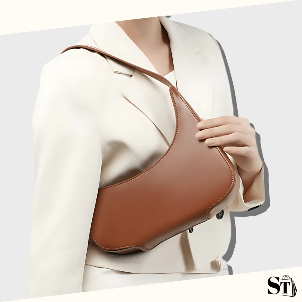 Sac à bandoulière demi lune - Le Sellier