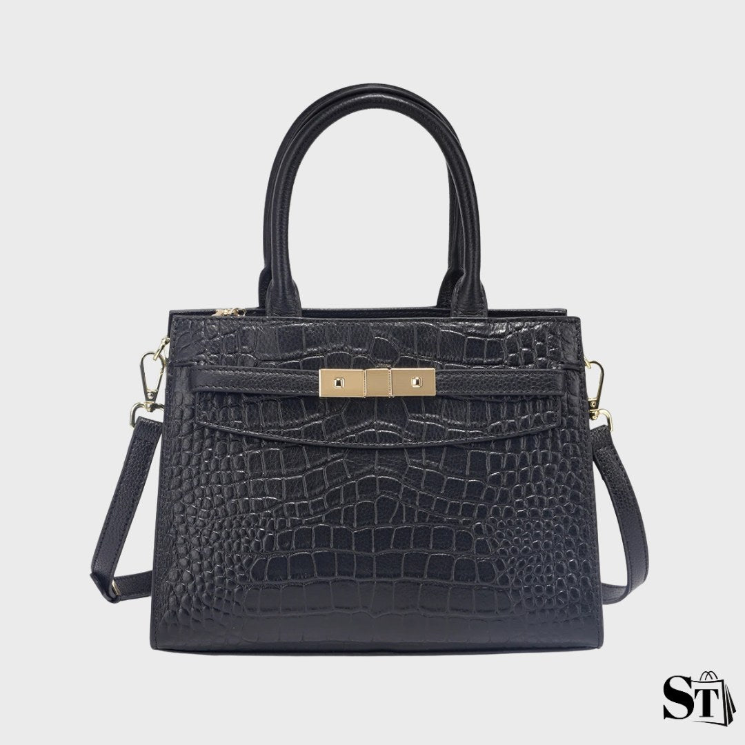 Sac à main structuré crocodile - Vittoria