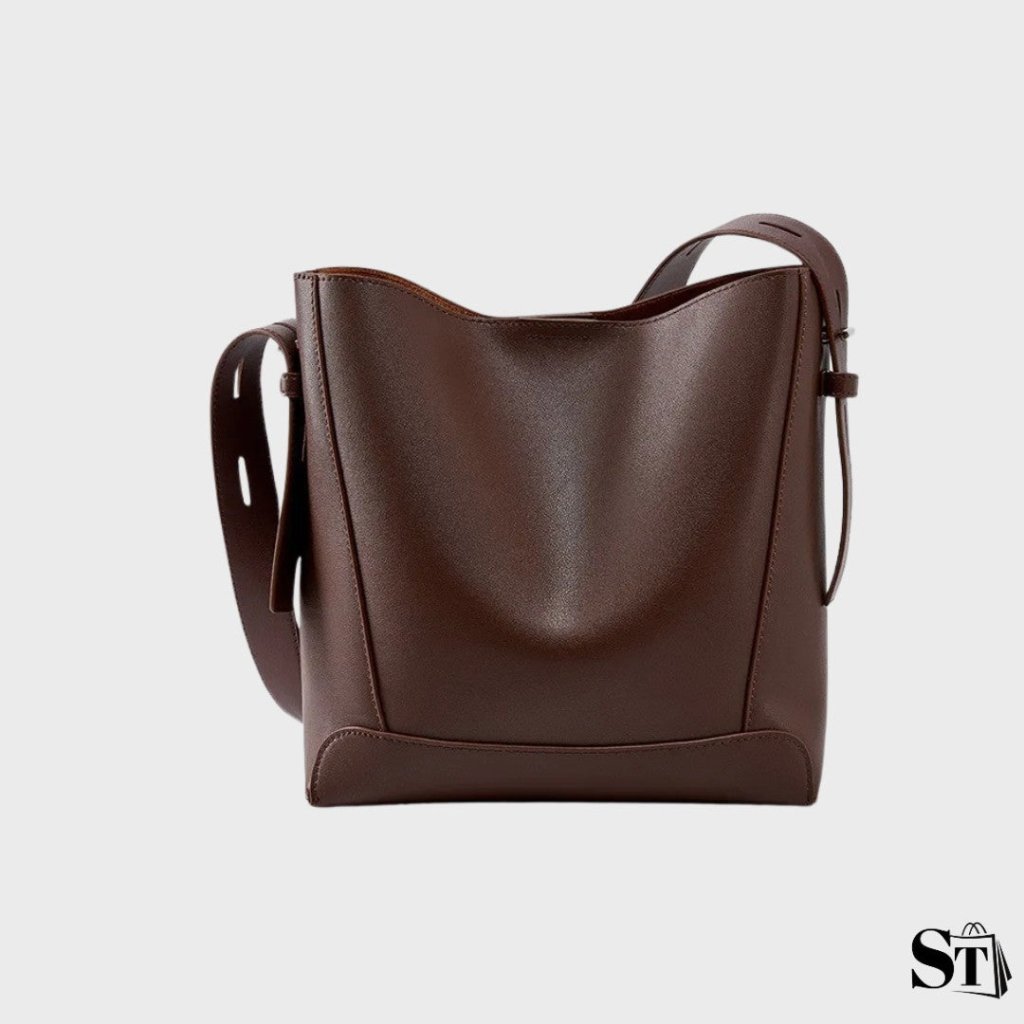 Épure | Sac seau cuir femme revisité