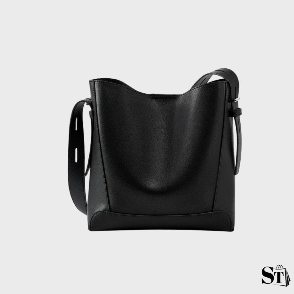 Épure | Sac seau cuir femme revisité