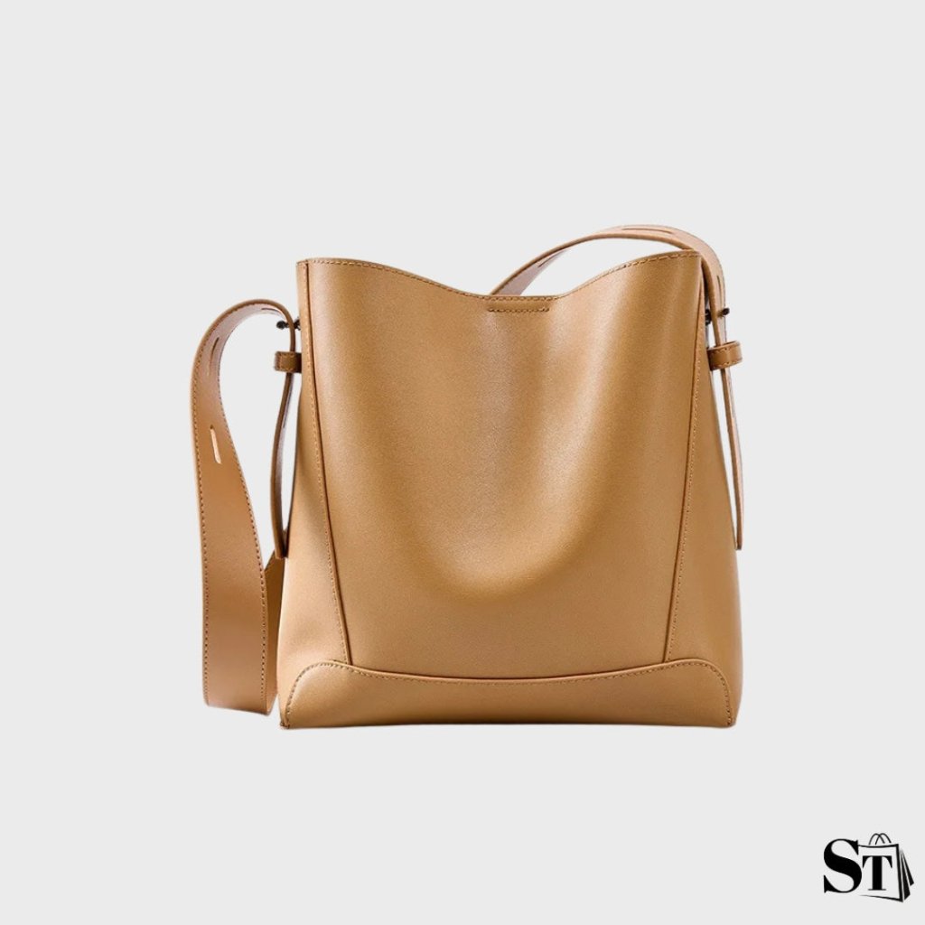 Épure | Sac seau cuir femme revisité