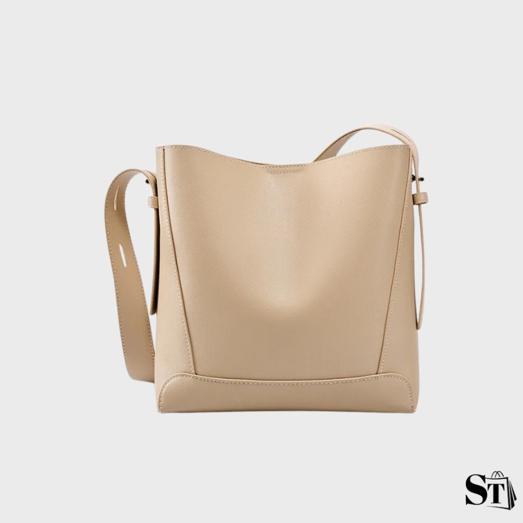 Épure | Sac seau cuir femme revisité