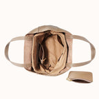 Le Vagabond — Grand cabas cuir grainé femme