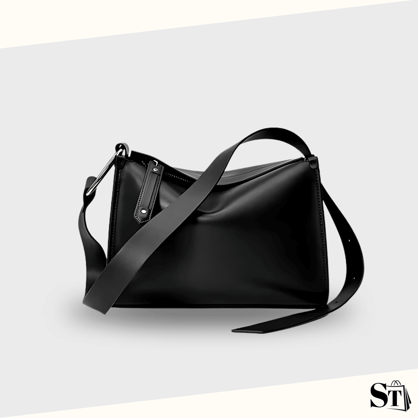 sac à main bandoulière femme tendance noir