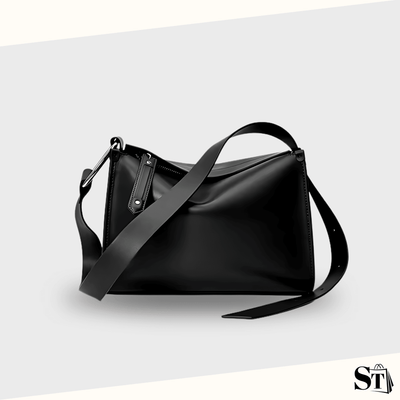 sac à main bandoulière femme tendance noir