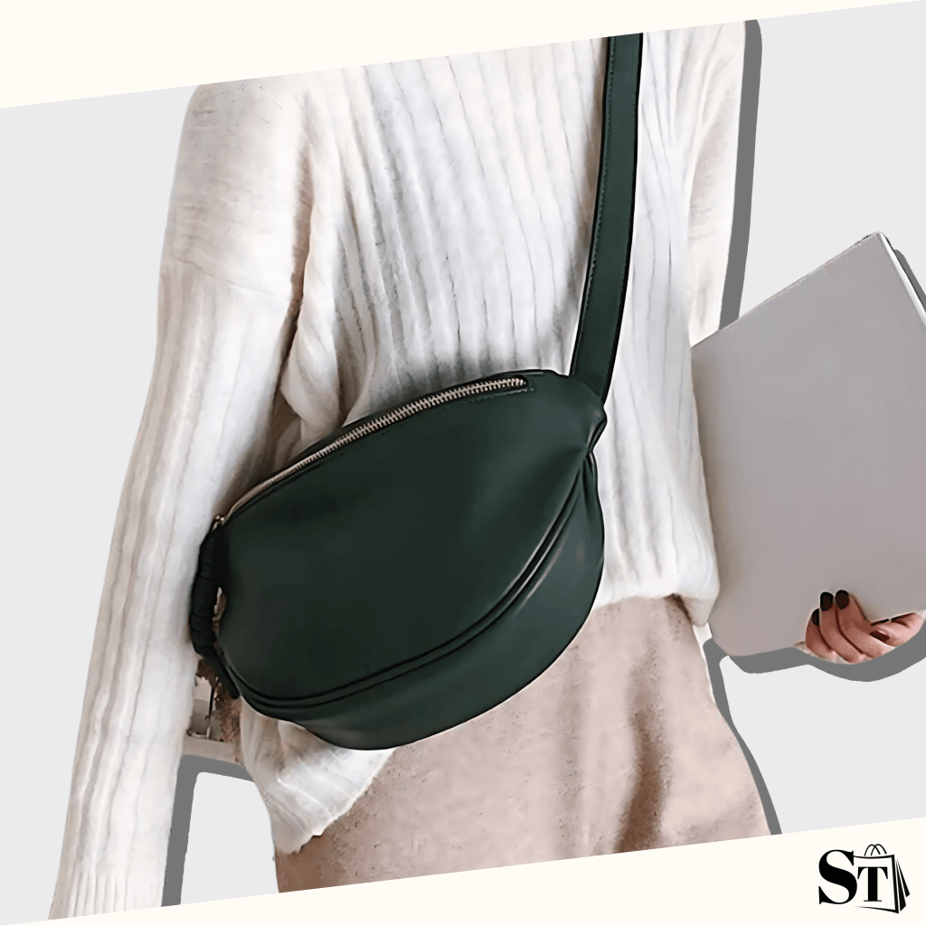 sac banane femme chic en similicuir