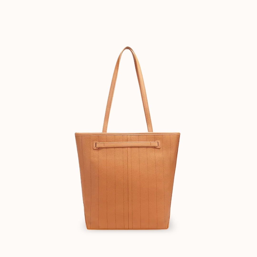 Le Ligio — Sac cabas cuir grainé structuré femme | StylishStrap