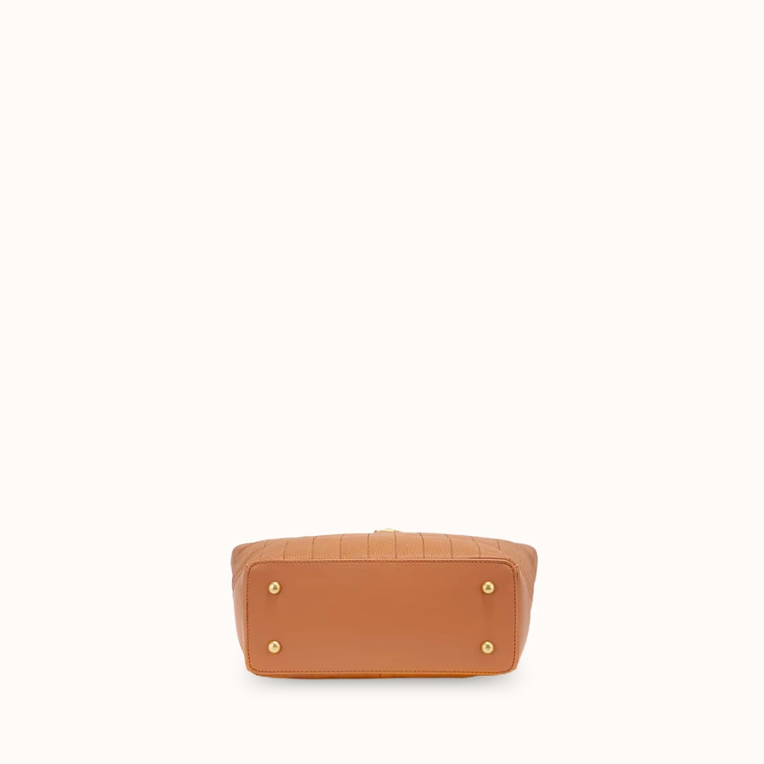 Le Ligio — Sac cabas cuir grainé structuré femme | StylishStrap