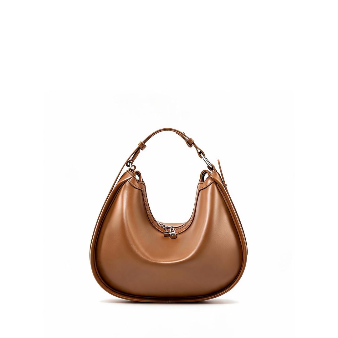 Sac hobo cuir souple élégant - Éclipse