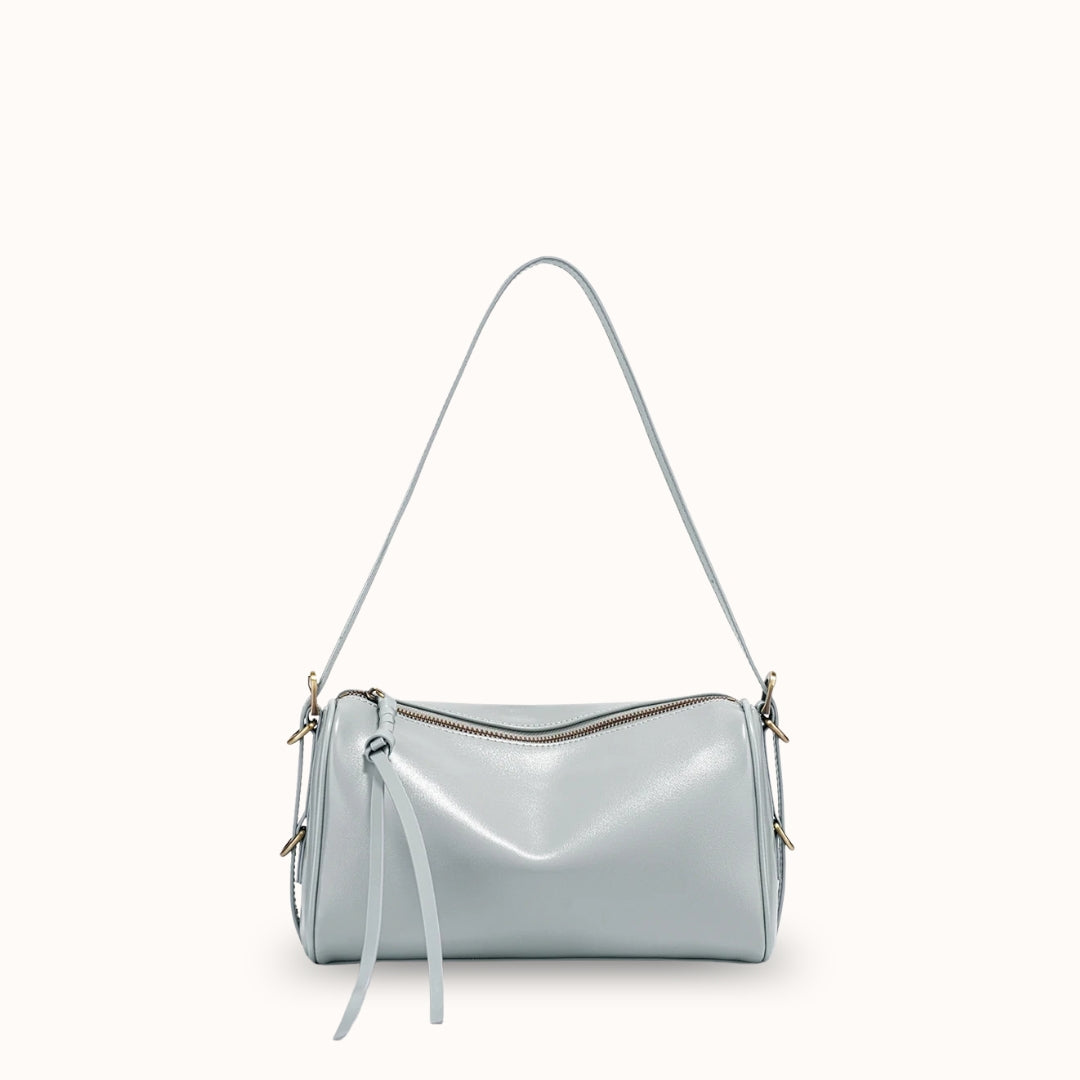 Le Karmin bleu ciel — Sac porté épaule cuir tendance 2026 | StylishStrap