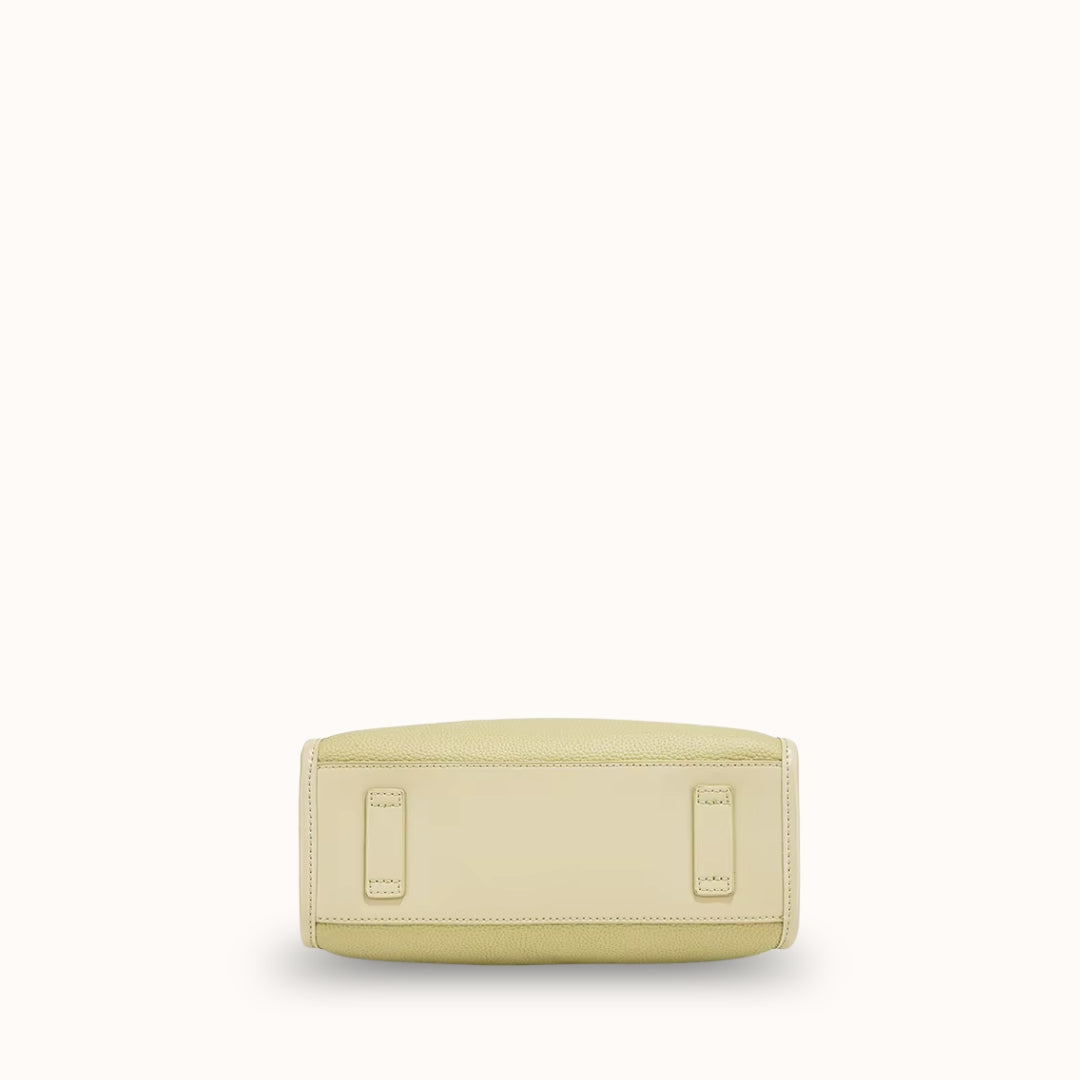 L'Oblong — Sac porté épaule en cuir grainé véritable femme | StylishStrap