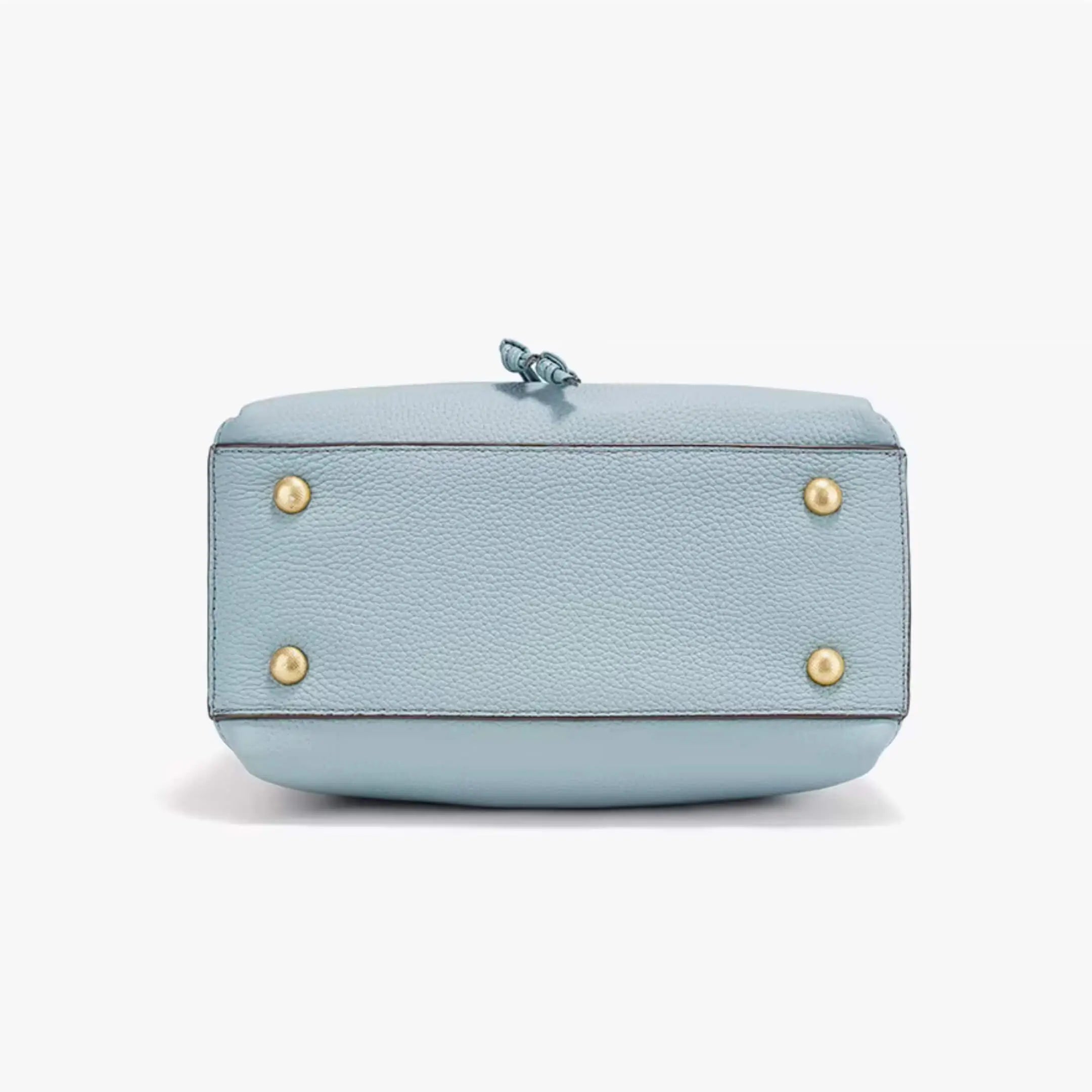Le Saturne - Petit sac seau cuir grainé