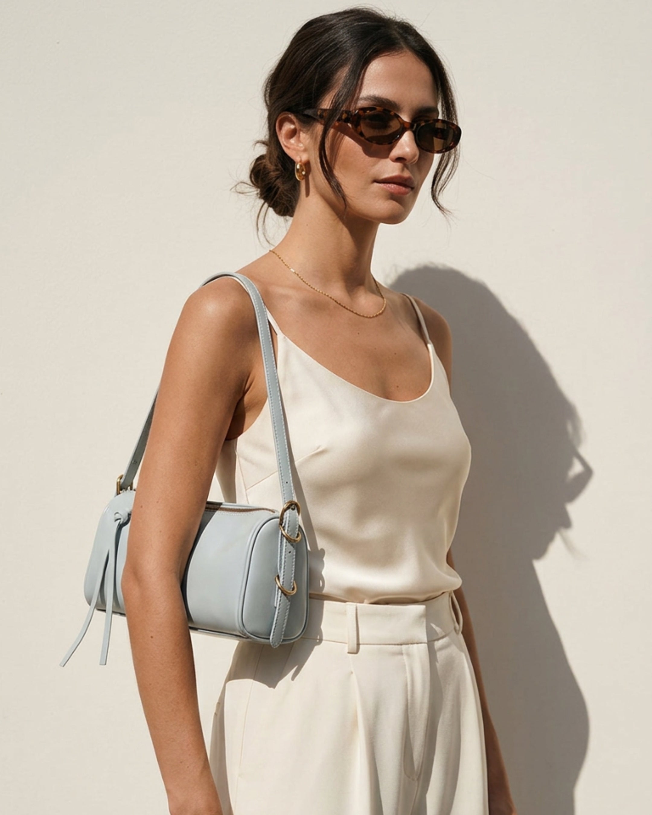 Le Karmin - Sac porté épaule cuir femme