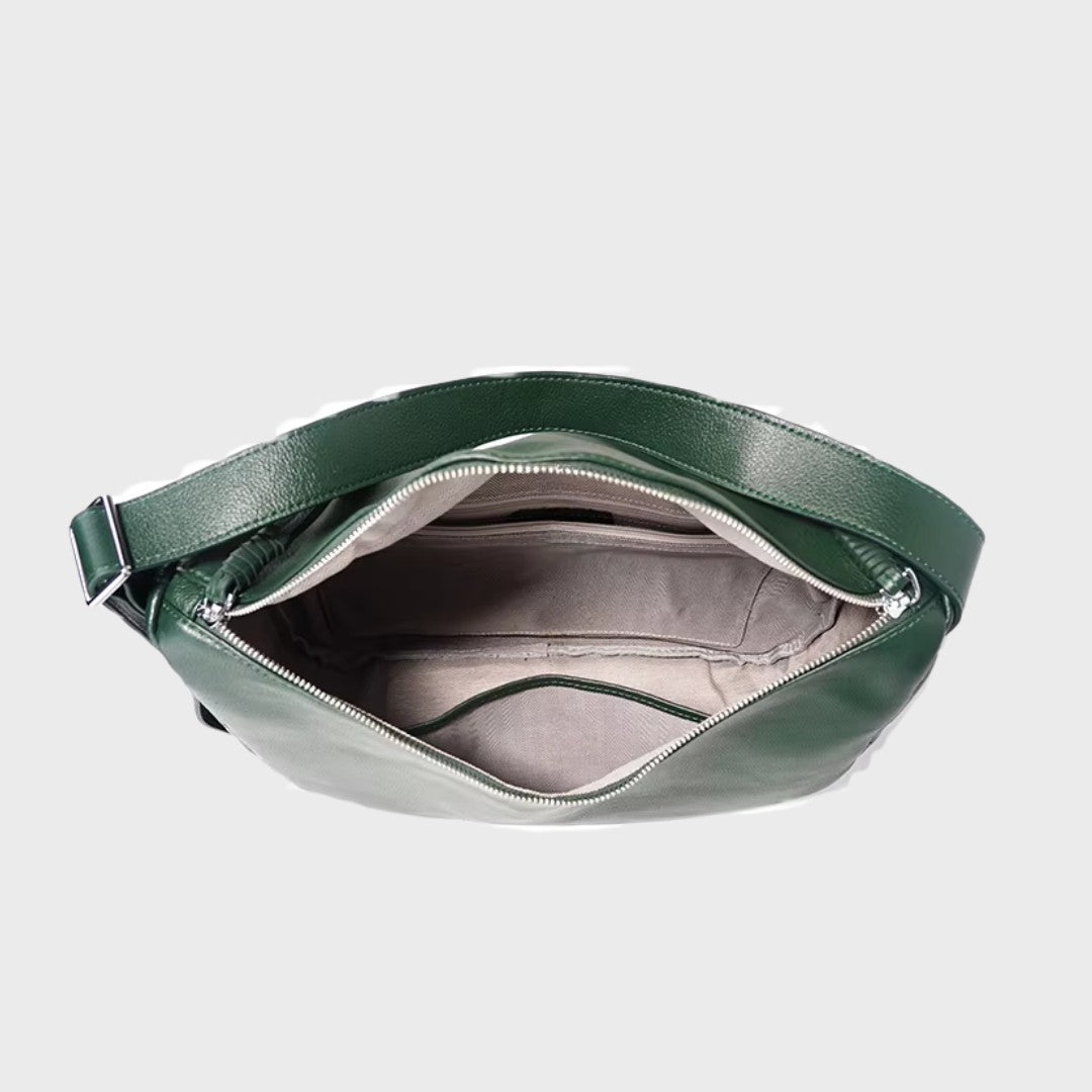 Sac hobo en cuir structuré - Le Courbet