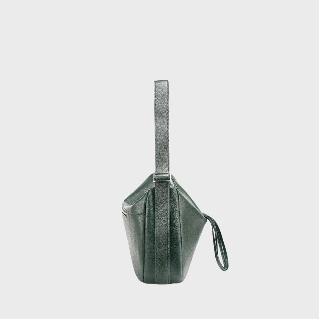 Sac hobo en cuir structuré - Le Courbet