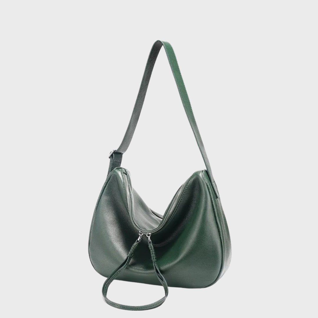 Sac hobo en cuir structuré - Le Courbet